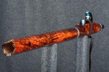 Maple Burl Native American Flute, Minor, Mid F#-4, #R6C (5)